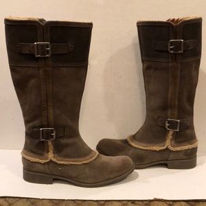 NWOT Timberland suede tall boots size 8